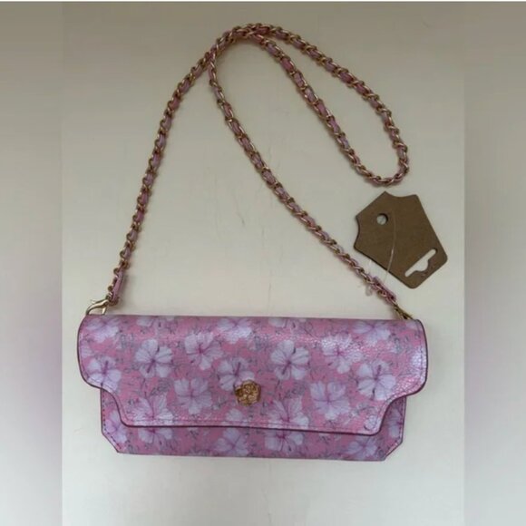 Love Shack Fancy NWT small tote bag gold chain strap - Picture 3 of 9